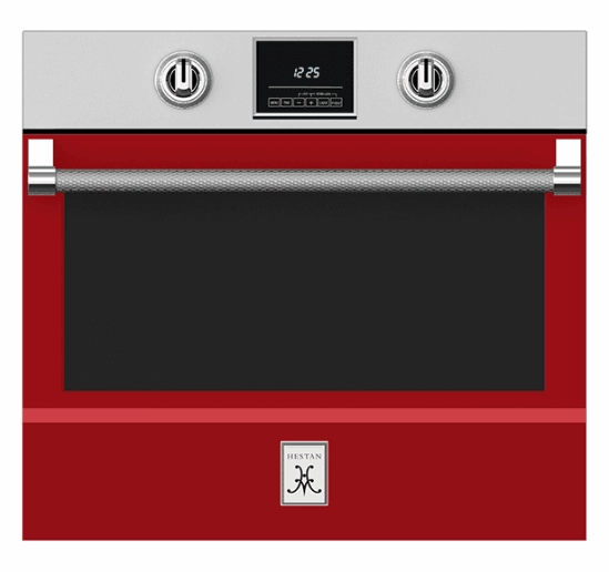 Hestan KSO30RD 30" Single Wall Oven - Red / Matador Wall Ovens 27 inch wall oven built-in