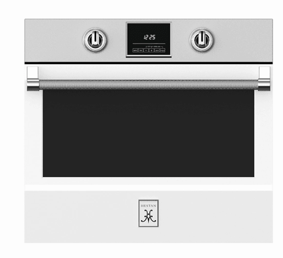 Hestan KSO30WH 30" Single Wall Oven - White / Froth Wall Ovens 27 inch wall oven built-in