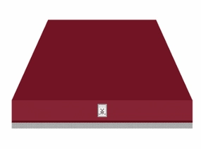 Hestan KVC36BG 36" Chimney Hood - Burgundy / Tin Roof Ventilation Range Hoods high suction kitchen exhaust hood