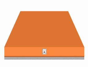 Hestan KVC36OR 36" Chimney Hood - Orange / Citra Ventilation Range Hoods high suction kitchen exhaust hood