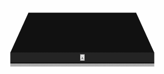 Hestan KVC48BK 48" Chimney Hood - Black / Stealth Ventilation Range Hoods high suction kitchen exhaust hood