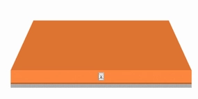 Hestan KVC54OR 54" Chimney Hood - Orange / Citra Ventilation Range Hoods high suction kitchen exhaust hood
