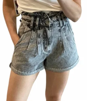 High Waisted Shorts In Black