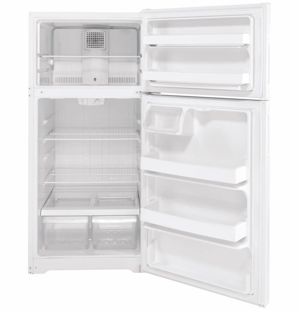 Hotpoint HPE16BTNRWW Hotpoint? Energy Star? 15.6 Cu. Ft. Recessed Handle Top-Freezer Refrigerator