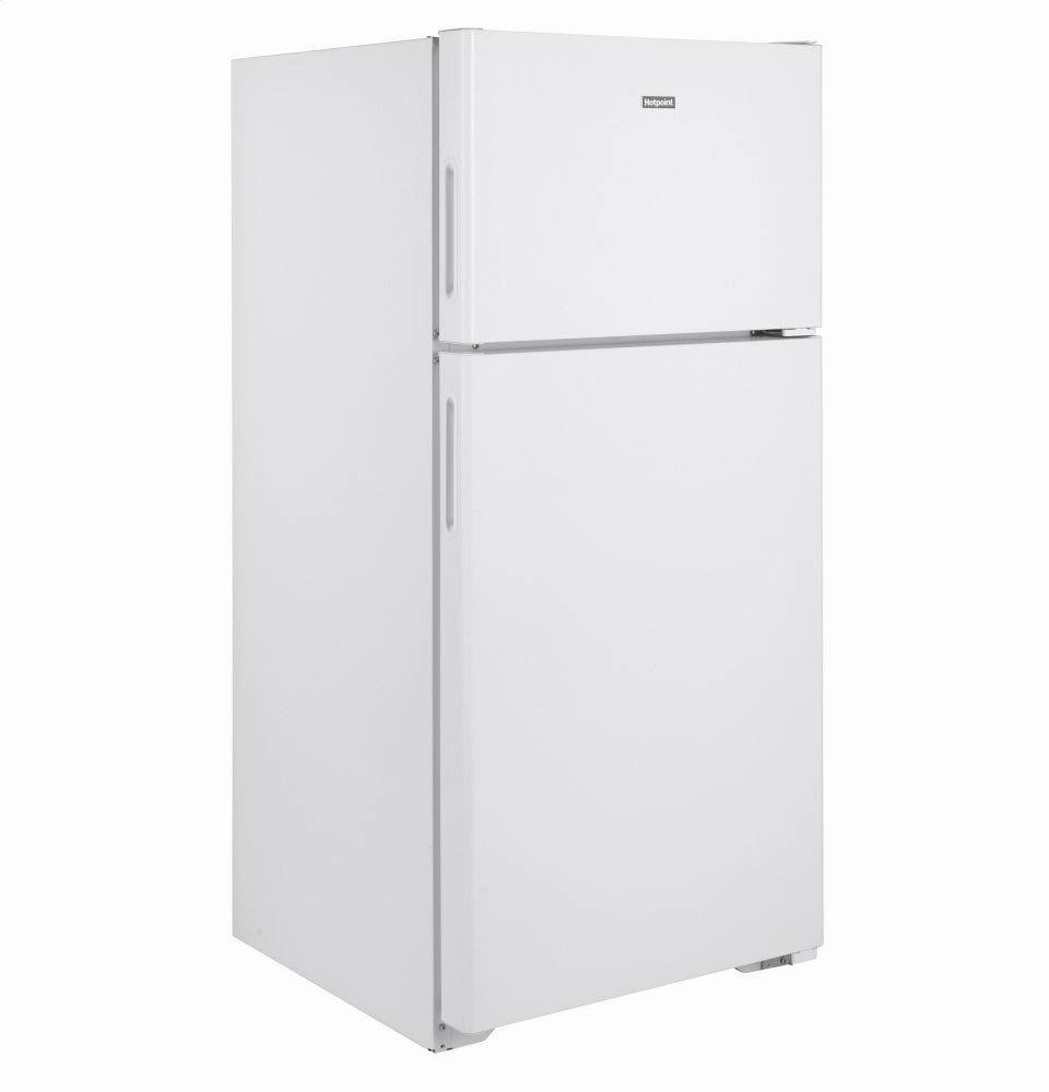 Hotpoint HPE16BTNRWW Hotpoint? Energy Star? 15.6 Cu. Ft. Recessed Handle Top-Freezer Refrigerator