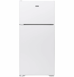 Hotpoint HPS16BTNLWW Hotpoint? 15.6 Cu. Ft. Recessed Handle Top-Freezer Refrigerator Freestanding Refrigerators freestanding fridge freezer combo