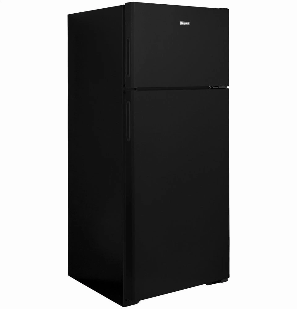 Hotpoint HPS18BTNRBB Hotpoint? 17.5 Cu. Ft. Recessed Handle Top-Freezer Refrigerator