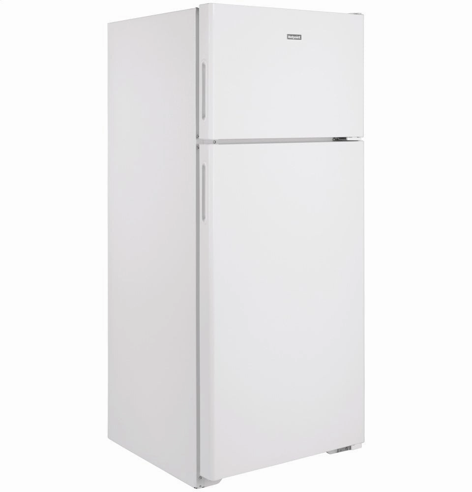 Hotpoint HPS18BTNRWW Hotpoint? 17.5 Cu. Ft. Recessed Handle Top-Freezer Refrigerator