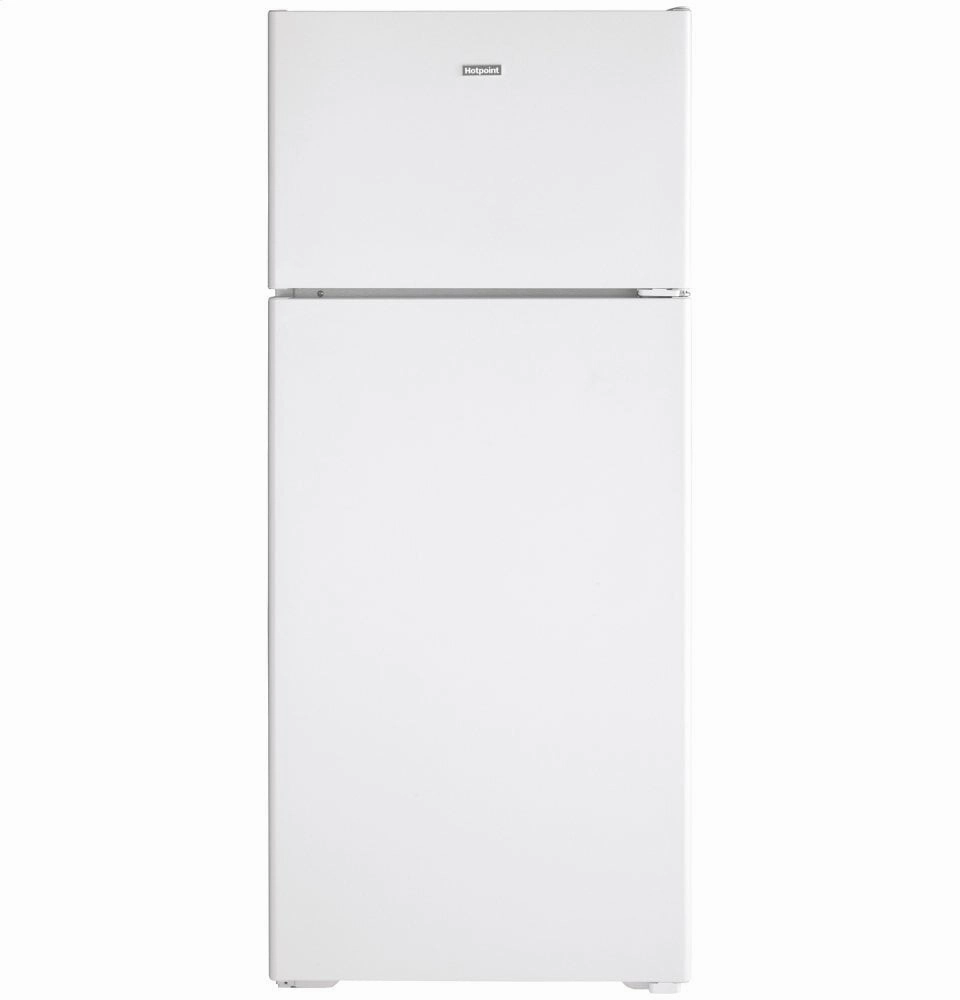 Hotpoint HPS18BTNRWW Hotpoint? 17.5 Cu. Ft. Recessed Handle Top-Freezer Refrigerator Freestanding Refrigerators freestanding fridge freezer combo