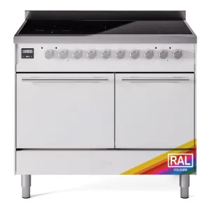 Ilve UPDI406QMPRA Professional Plus Ii 40 Inch Electric Freestanding Range In Ral Custom Color With Trim Freestanding Ranges freestanding dual fuel range 30 inch