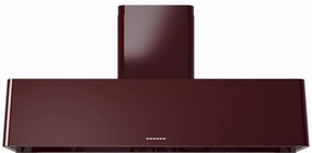 Ilve UAG60BU Nostalgie 60 Inch Burgundy Wall Mount Range Hood Ventilation Range Hoods high suction kitchen exhaust hood