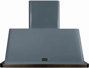 Ilve UAM100BG Majestic 40 Inch Blue Grey Wall Mount Range Hood Ventilation Range Hoods high suction kitchen exhaust hood