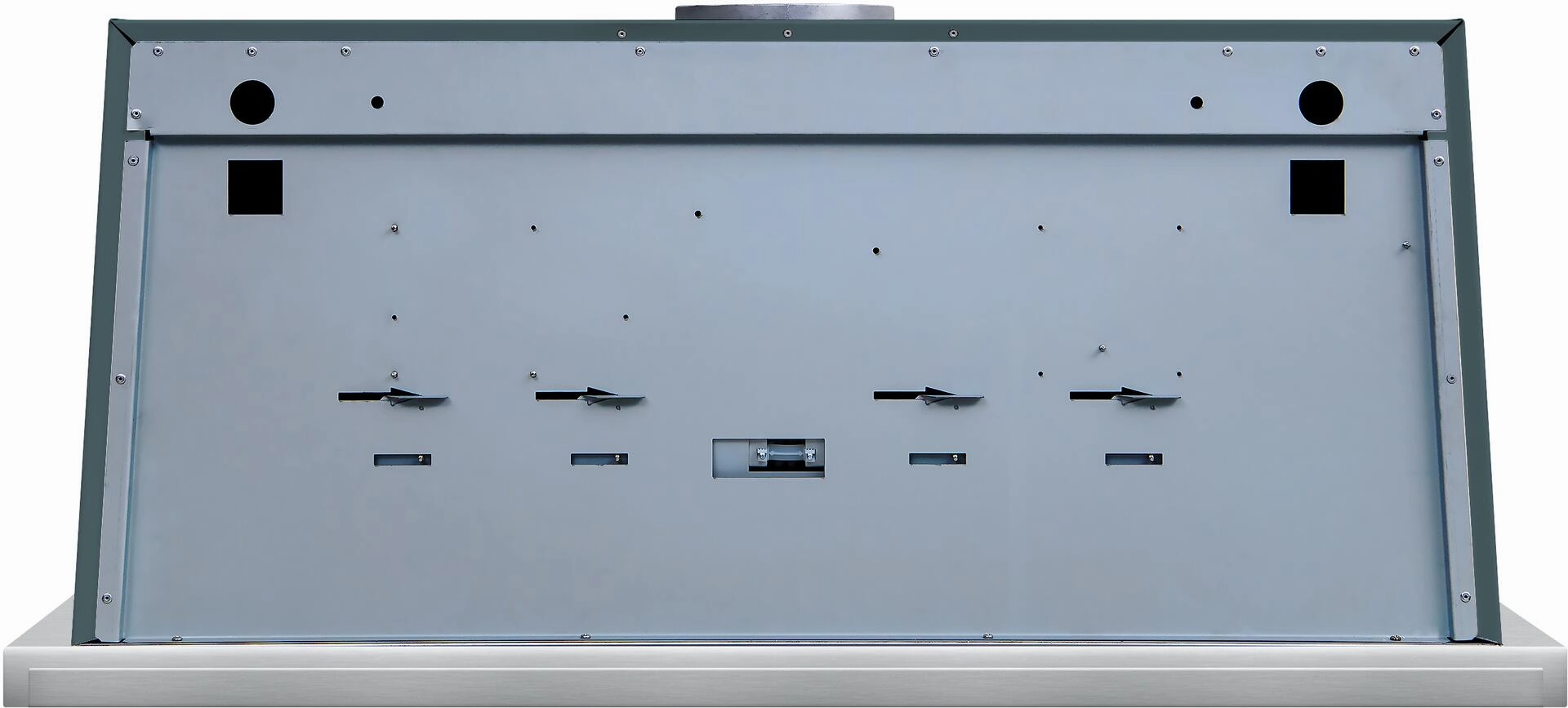 Ilve UAM100BG Majestic 40 Inch Blue Grey Wall Mount Range Hood