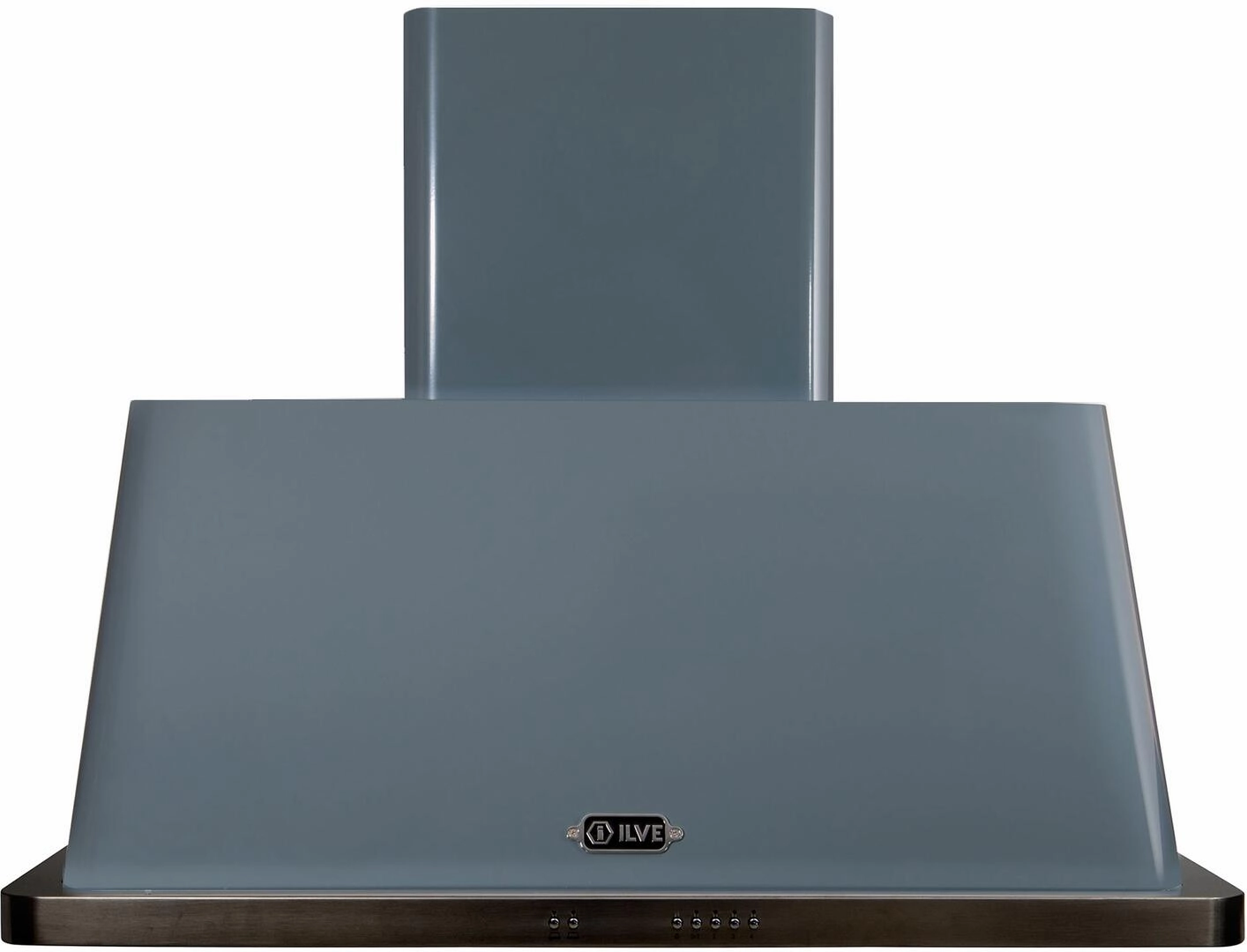 Ilve UAM100BG Majestic 40 Inch Blue Grey Wall Mount Range Hood Ventilation Range Hoods high suction kitchen exhaust hood