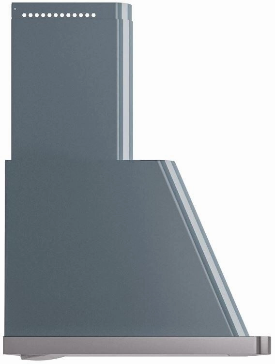 Ilve UAM100BG Majestic 40 Inch Blue Grey Wall Mount Range Hood