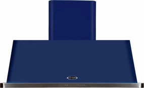 Ilve UAM120MB Majestic 48 Inch Blue Wall Mount Range Hood Ventilation Range Hoods high suction kitchen exhaust hood