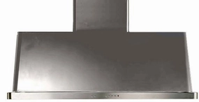 Ilve UAM120SS Majestic 48 Inch Stainless Steel Wall Mount Range Hood Ventilation Range Hoods high suction kitchen exhaust hood