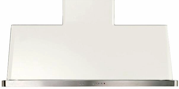 Ilve UAM120WH Majestic 48 Inch White Wall Mount Range Hood Ventilation Range Hoods high suction kitchen exhaust hood