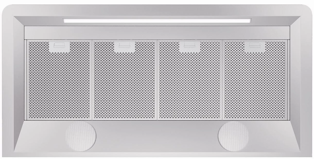 Ilve UAM120WH Majestic 48 Inch White Wall Mount Range Hood