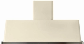 Ilve UAM150AW Majestic 60 Inch Antique White Wall Mount Range Hood Ventilation Range Hoods high suction kitchen exhaust hood