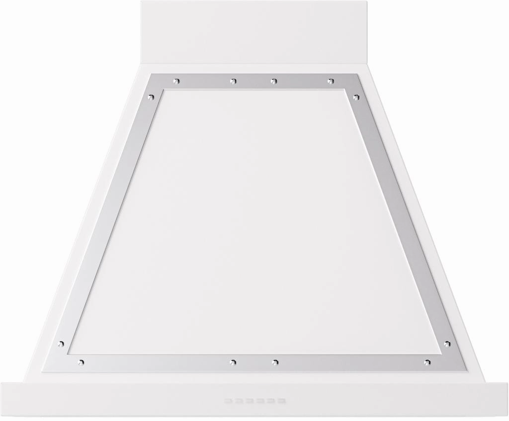 Ilve UANB30WHC Ilve Uanb30Whc Nostalgie 30" Hood In White With Chrome Trim Ventilation Range Hoods high suction kitchen exhaust hood