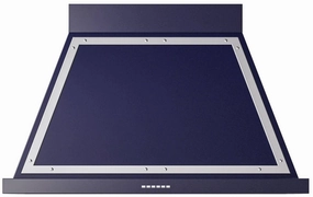 Ilve UANB40MBC Nostalgie 40 Inch Blue Wall Mount Range Hood Ventilation Range Hoods high suction kitchen exhaust hood