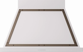 Ilve UANB40WHB Ilve Uanb40Whb Nostalgie 40" Hood In White With Bronze Trim Ventilation Range Hoods high suction kitchen exhaust hood