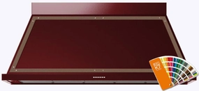 Ilve UANB48RAB Nostalgie 48 Inch Ral Custom Color Wall Mount Range Hood Ventilation Range Hoods high suction kitchen exhaust hood