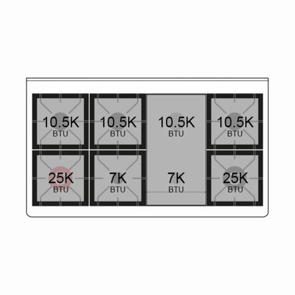 Ilve UN48FNMPBKGLP Ilve Un48Fnmpbkglp Nostalgie Ii Noblesse 48" Dual Fuel Range (8 Sealed Burners   Griddle, Liquid Propane, Triple Glass Door, Glossy Black, Brass)