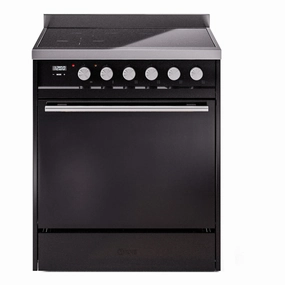 Ilve UPI304QMPBK Professional Plus Ii 30 Inch Electric Freestanding Range In Black With Trim Freestanding Ranges freestanding dual fuel range 30 inch
