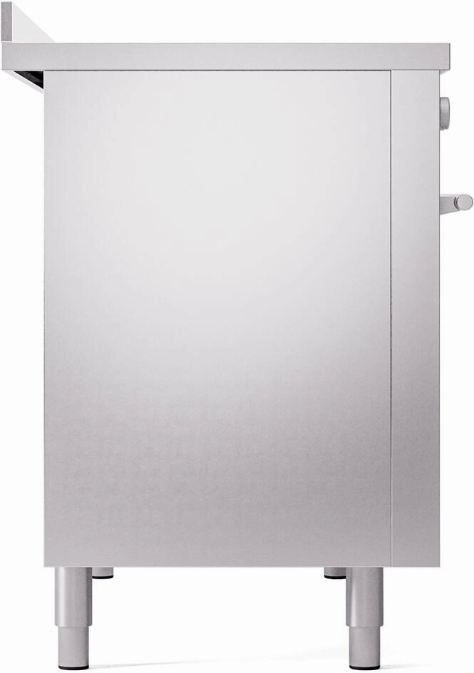 Ilve UPI486WMPSS Professional Plus Ii 48 Inch Electric Freestanding Range In Stainless Steel With Trim