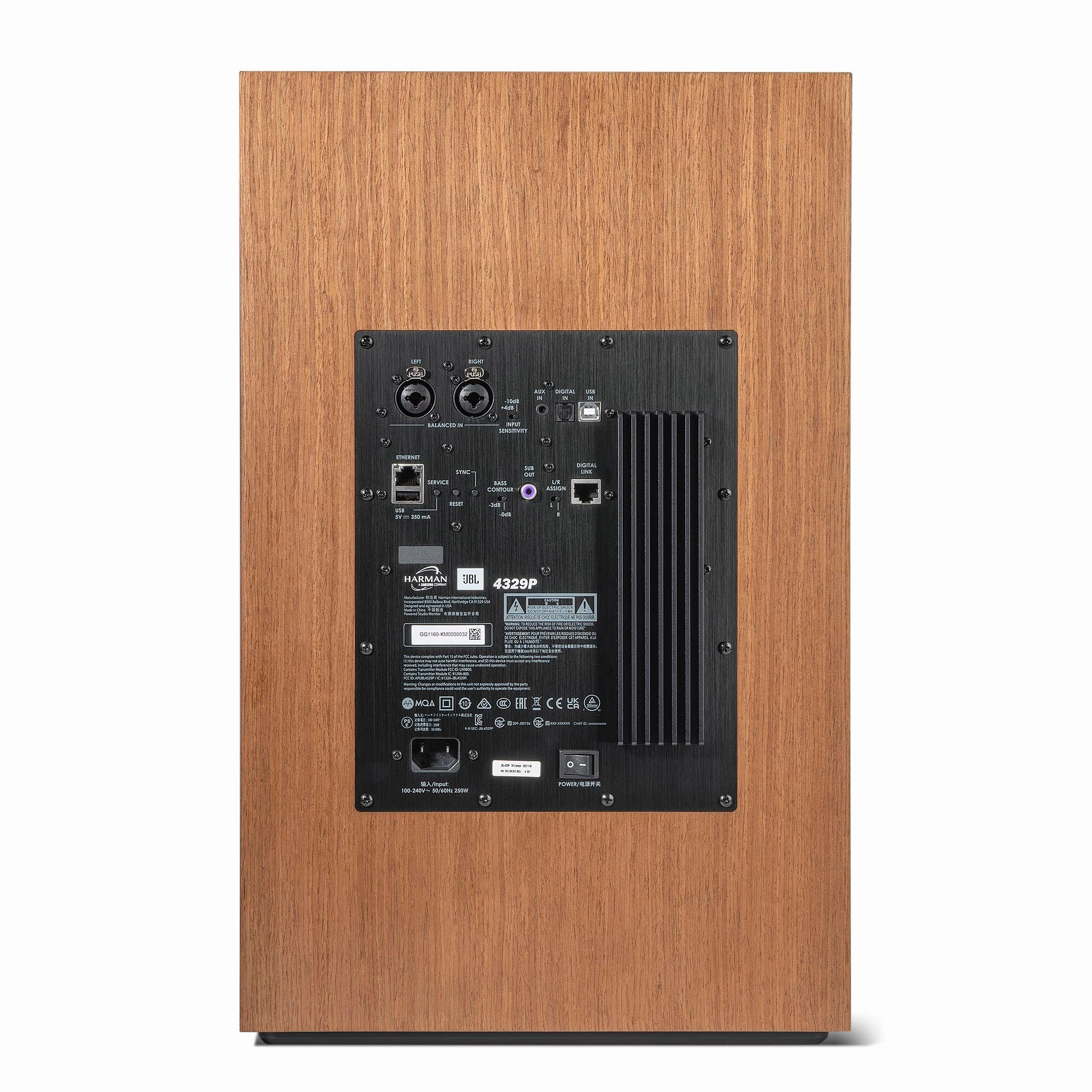 JBL 4329P Studio Monitor Powered Loudspeaker System (pair)