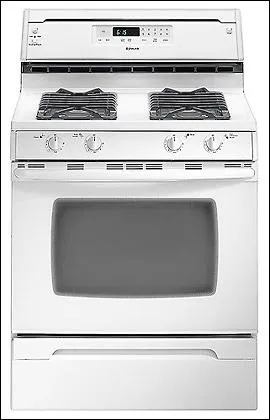 Jennair JGR8750BDW Self-Clean Gas Range W/ Sealed Burners Freestanding Ranges freestanding dual fuel range 30 inch