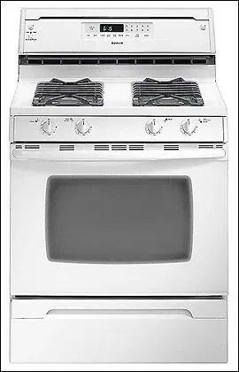 Jennair JGR8850BDW Self-Clean Gas Range W/ Convection Oven Freestanding Ranges freestanding dual fuel range 30 inch