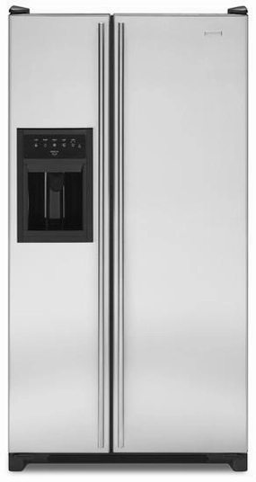 Jennair JCD2295KES 22 Cu. Ft. Cabinet-Depth Side-By-Side Refrigerator Freestanding Refrigerators freestanding fridge freezer combo