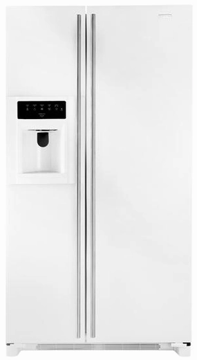 Jennair JCD2297KEF 22 Cu. Ft. Cabinet-Depth Side-By-Side Refrigerator Freestanding Refrigerators freestanding fridge freezer combo