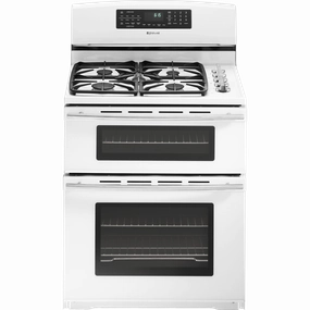 Jennair JDR8895BAW 30" Freestanding Dual-Fuel Double Oven Range With Convection Ranges Jenn-Air Freestanding Ranges freestanding dual fuel range 30 inch