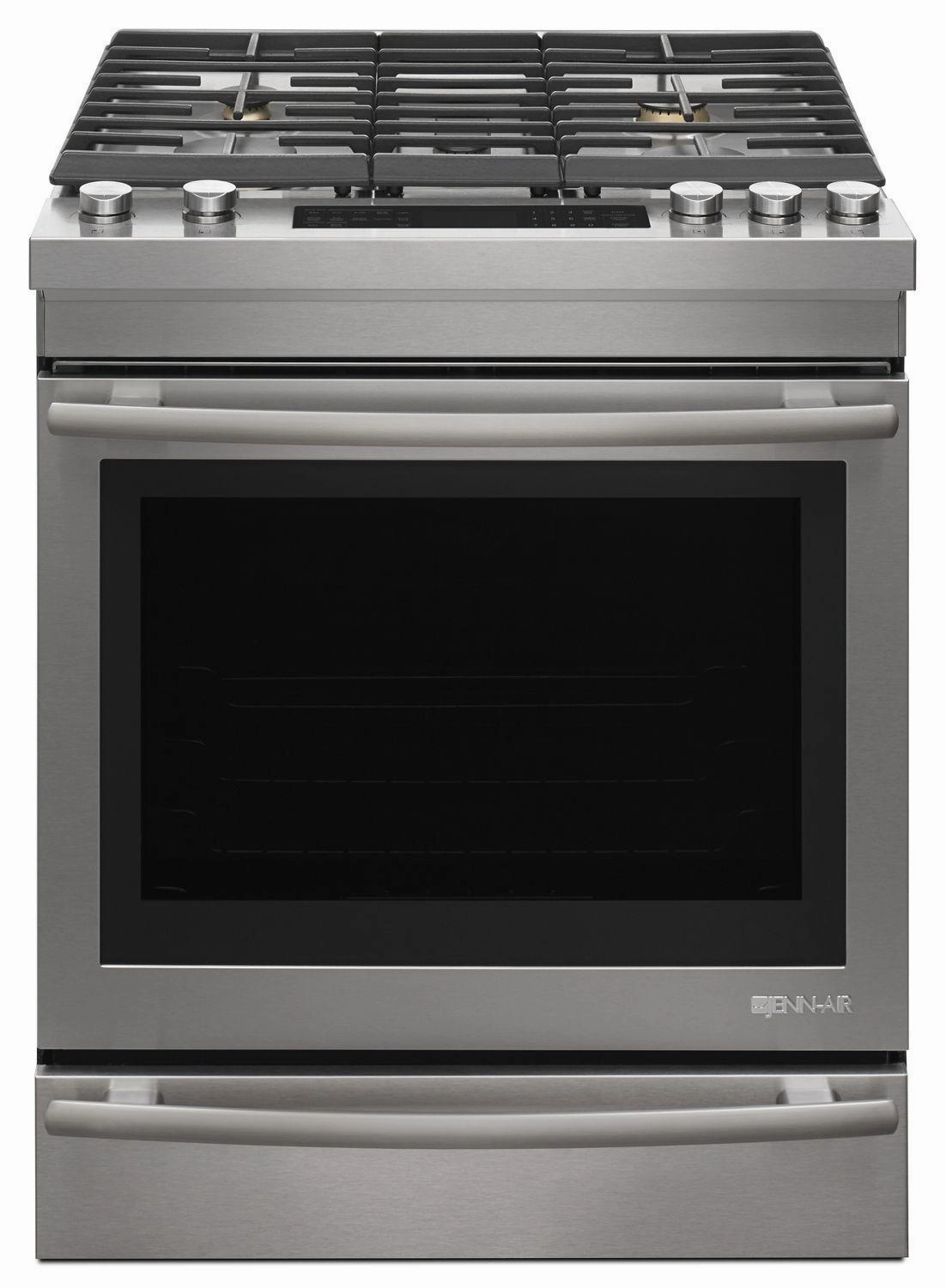 Jennair JDS1450CFS Euro-Style 30" Dual -Fuel Range Stainless Steel Freestanding Ranges freestanding dual fuel range 30 inch