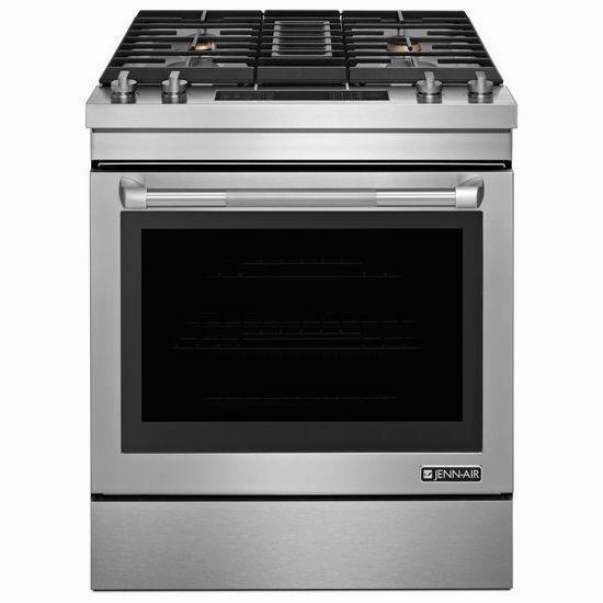 Jennair JDS1750EP Jenn-Air? 30" Dual-Fuel Downdraft Range - Pro Style Stainless Freestanding Ranges freestanding dual fuel range 30 inch