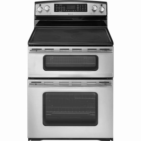 Jennair JER8895BAS 30" Freestanding Electric Double Oven Range With Convection Ranges Jenn-Air Freestanding Ranges freestanding dual fuel range 30 inch