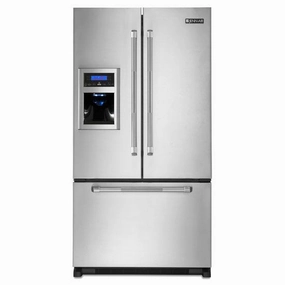 Jennair JF12089AEP Jenn-Air? Cabinet Depth French Door Refrigerator With External Dispenser, 69"(H) - Stainless Steel Freestanding Refrigerators freestanding fridge freezer combo