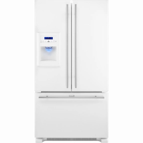 Jennair JFI2089AEW Cabinet-Depth French Door Refrigerator With External Dispenser Refrigeration Jenn-Air Freestanding Refrigerators freestanding fridge freezer combo
