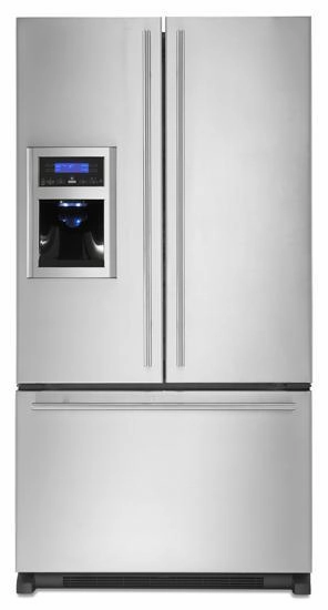 Jennair JFI2589AES Full-Depth French Door Refrigerator With External Dispenser Freestanding Refrigerators freestanding fridge freezer combo