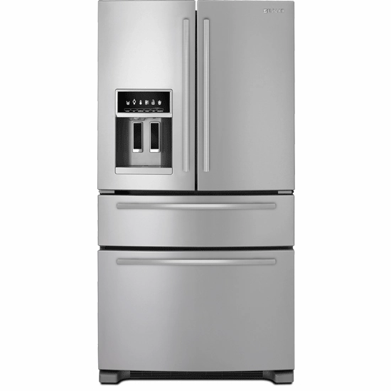 Jennair JFX2597AEM Standard-Depth French Door Refrigerator With External Dispenser, 69"(H) Freestanding Refrigerators freestanding fridge freezer combo