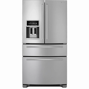 Jennair JFX2597AEM Standard-Depth French Door Refrigerator With External Dispenser, 69"(H) Freestanding Refrigerators freestanding fridge freezer combo