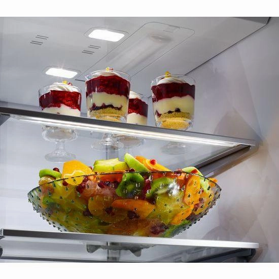 Jennair JFX2897DRM 69" Standard-Depth French Door Refrigerator