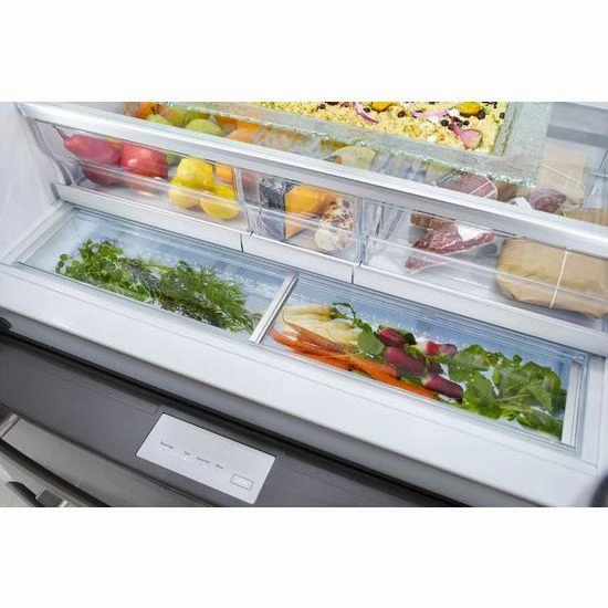 Jennair JFX2897DRM 69" Standard-Depth French Door Refrigerator
