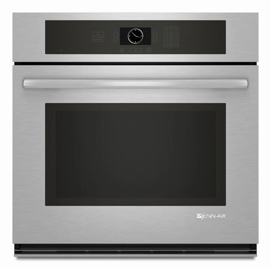 Jennair JJW2430WS Stainless Steel Jenn-Air Single Wall Oven With Multimode Convection, 30" Wall Ovens convection wall oven with steam assist
