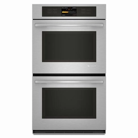 Jennair JJW3830WS Stainless Steel Jenn-Air Double Wall Oven With V2&#8482; Vertical Dual-Fan Convection System, 30" Wall Ovens convection wall oven with steam assist