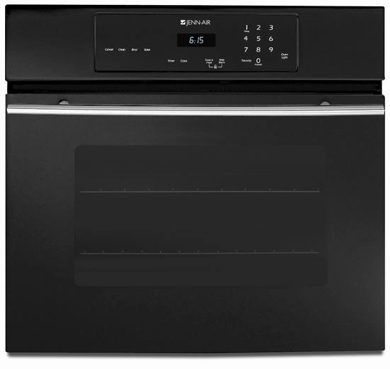 Jennair JJW8330DDB 30" Electric Single Built-In Oven Wall Ovens convection wall oven with steam assist